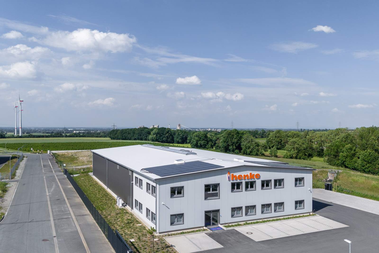 Gebäude der Firma Henke GmbH